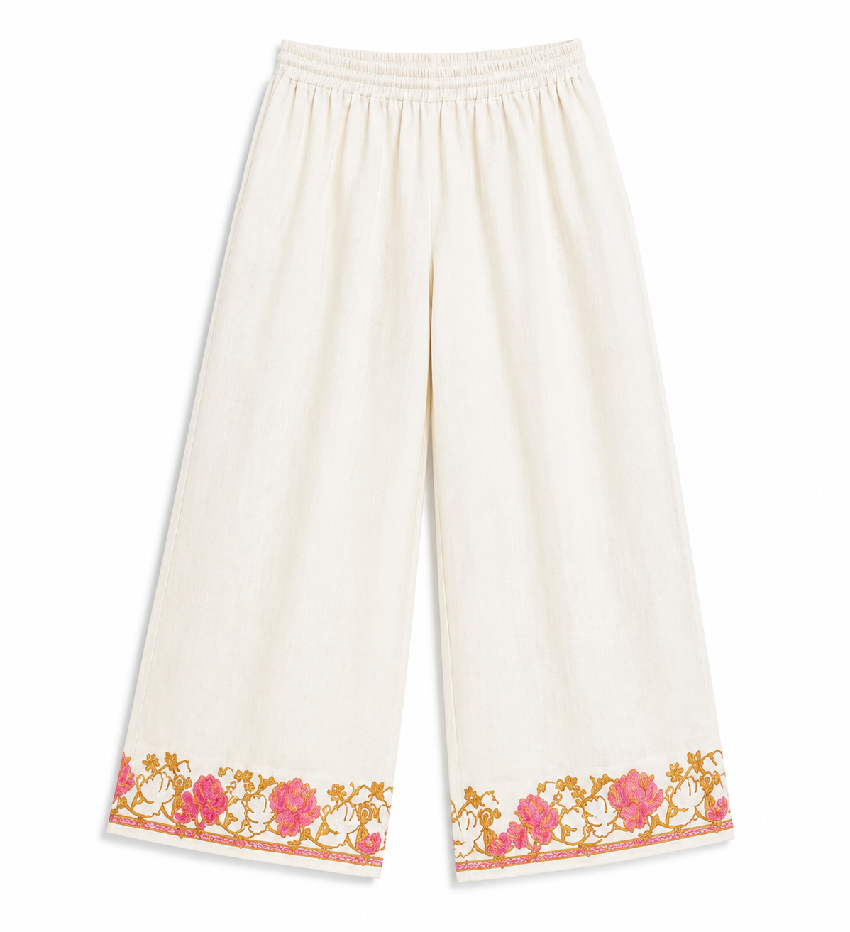 Kashmir Aari cotton Co-Ord Set | Light Gray